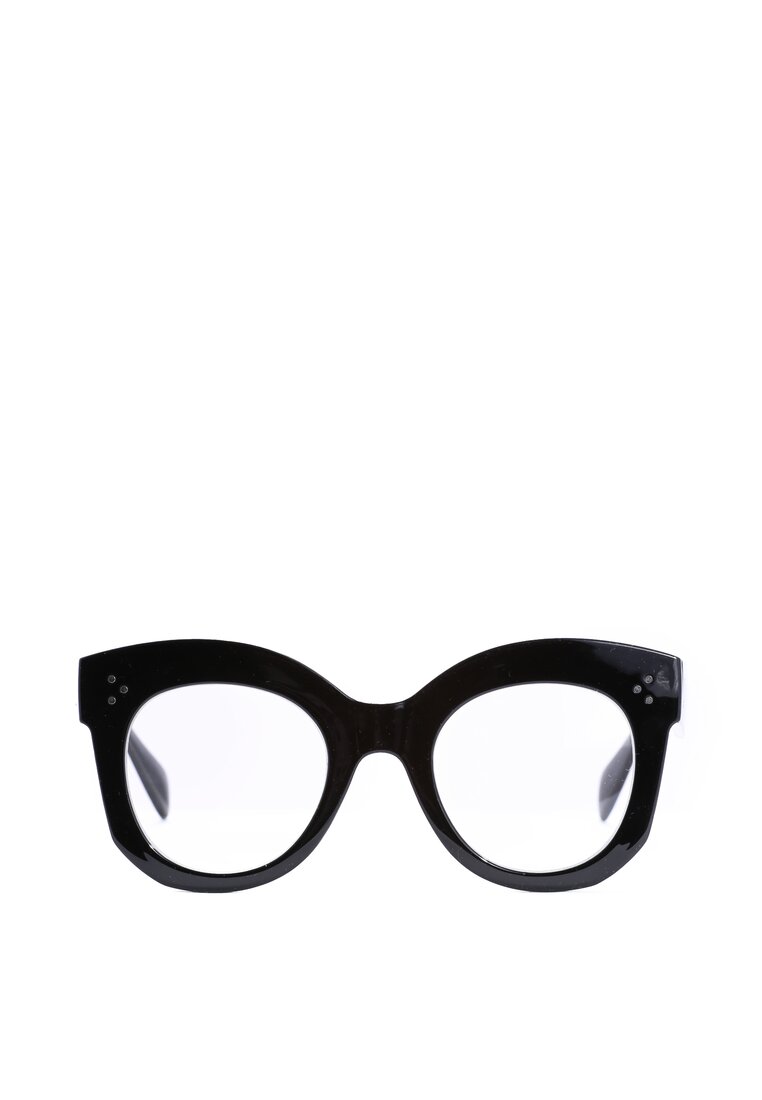 Czarno-Białe Okulary Annabelle