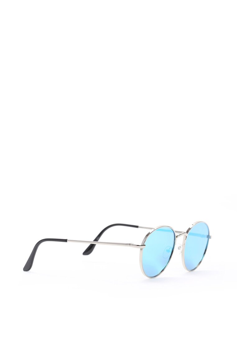 Srebrno-Niebieskie Okulary See the Sun