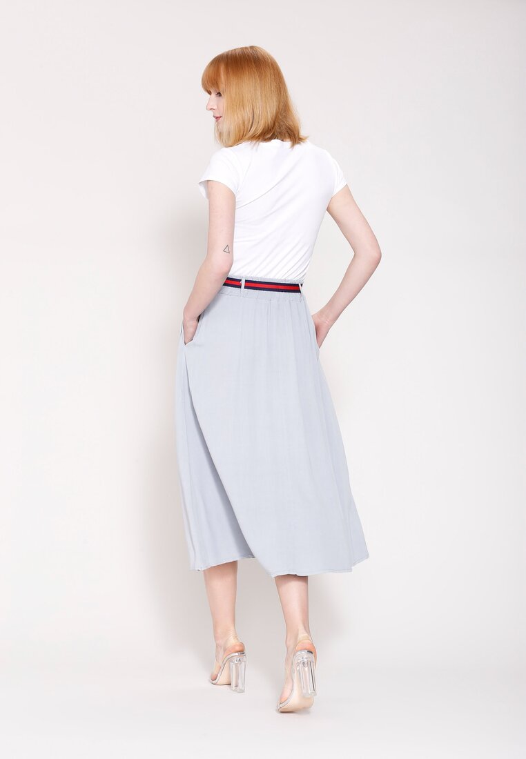 Szara Spódnica Sing Sing