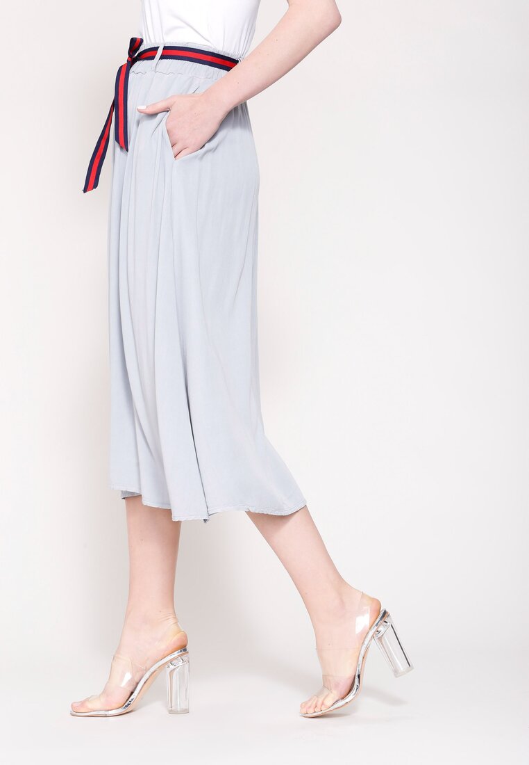 Szara Spódnica Sing Sing