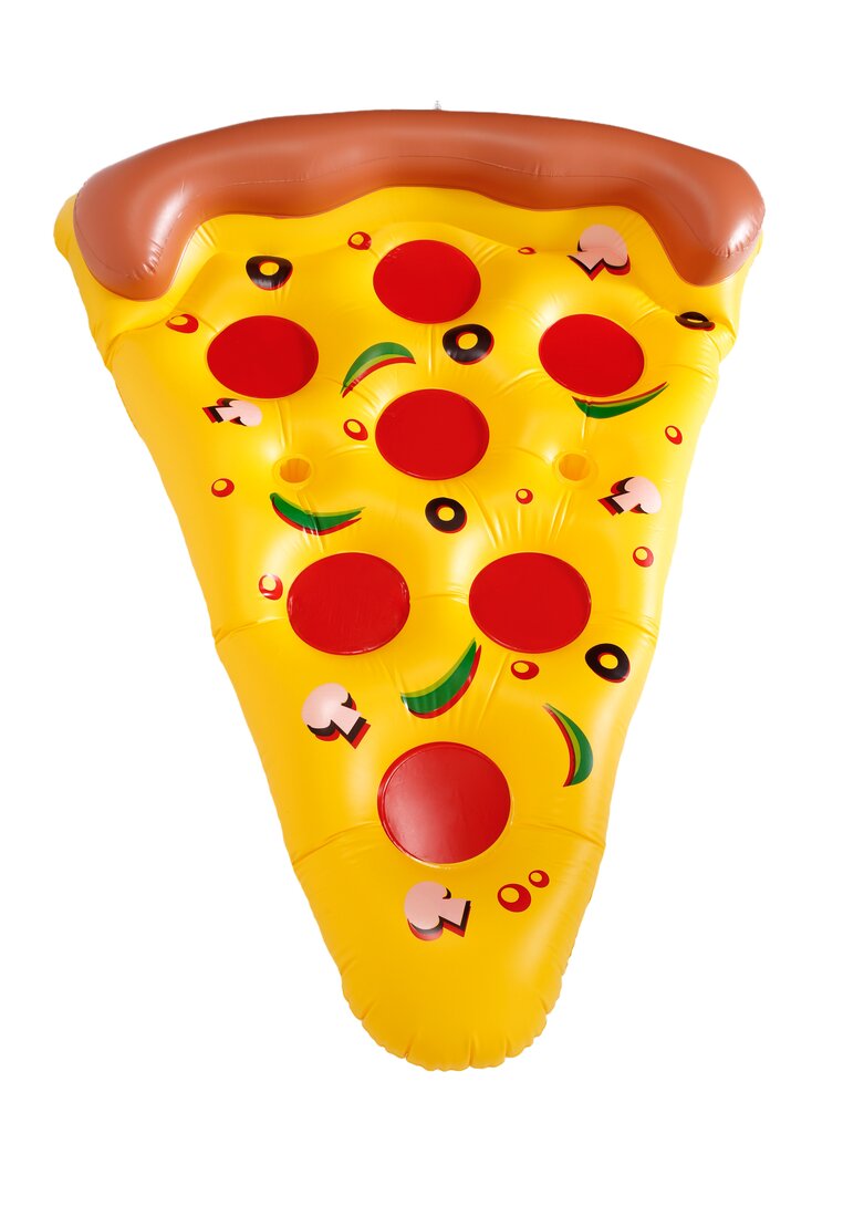 Żółty Materac I Love Pizza