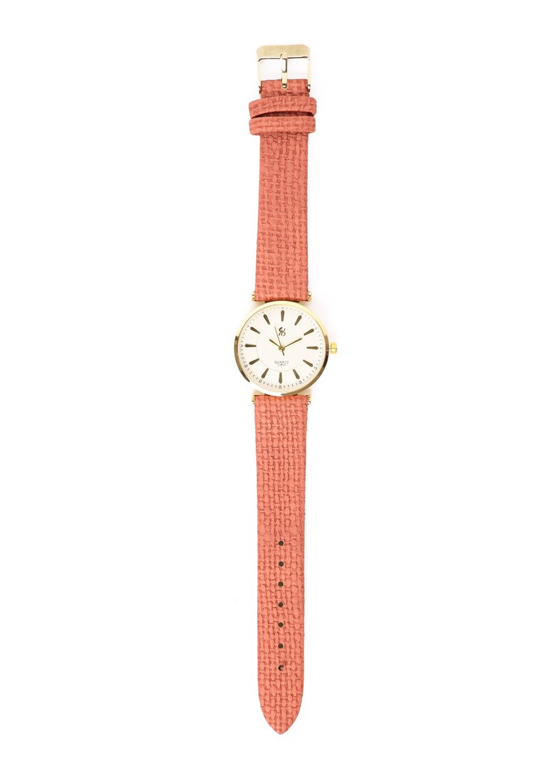 Różowo-Złoty Zegarek Classic Timer
