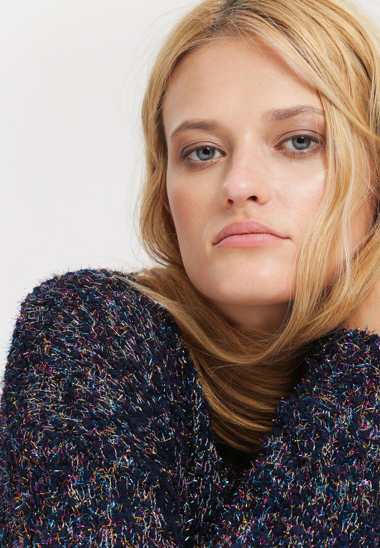 Granatowy Sweter I Wanna Be Yours