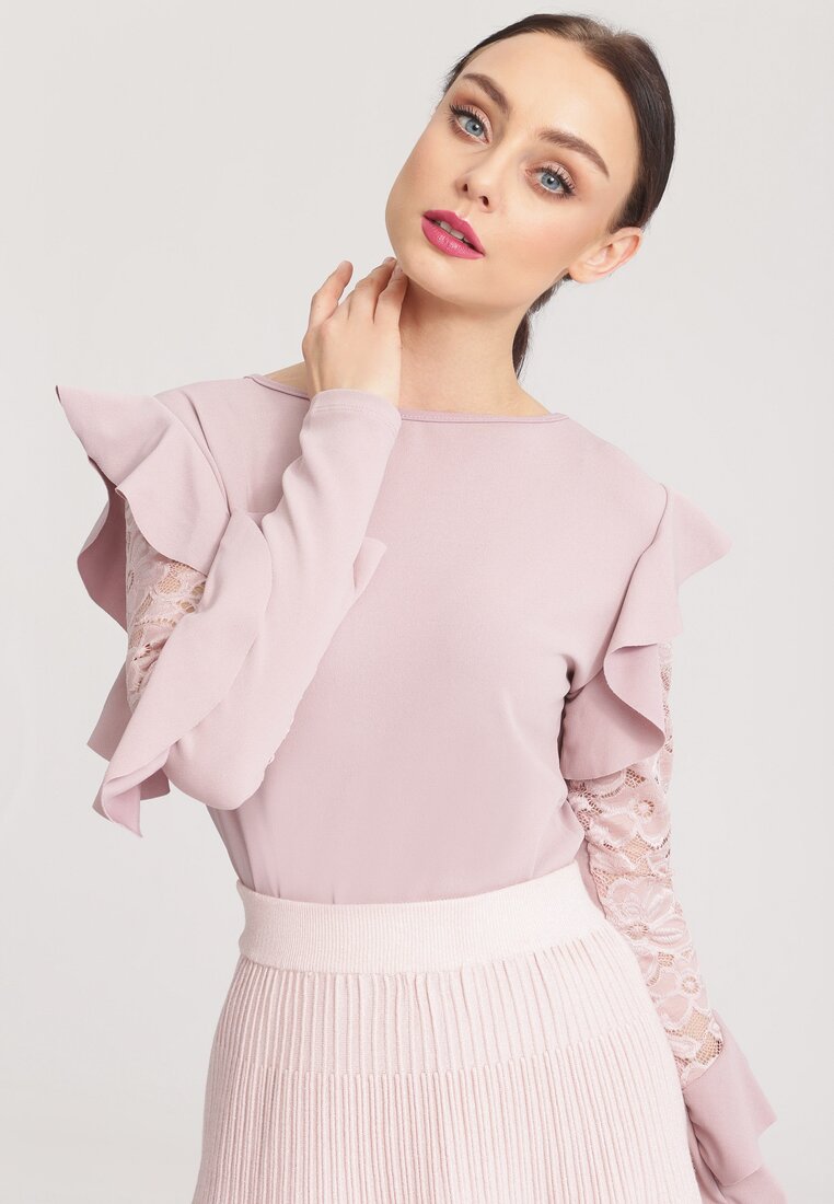 Ciemnoróżowa Bluzka Dolce Rosa