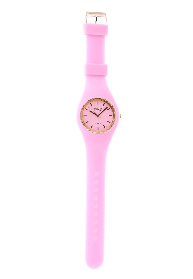 Różowo-Złoty Zegarek Modern Time
