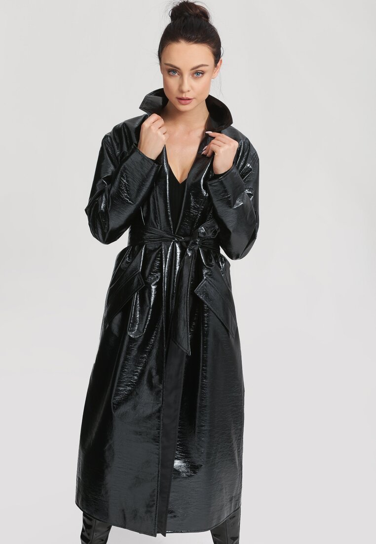 Czarny Płaszcz Matrix - Limited Edition