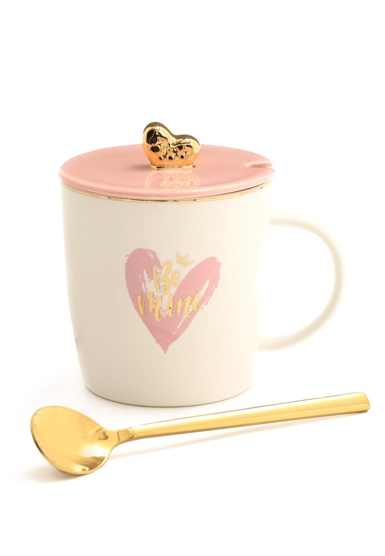 Złoto-Różowy Kubek Herbal Tea