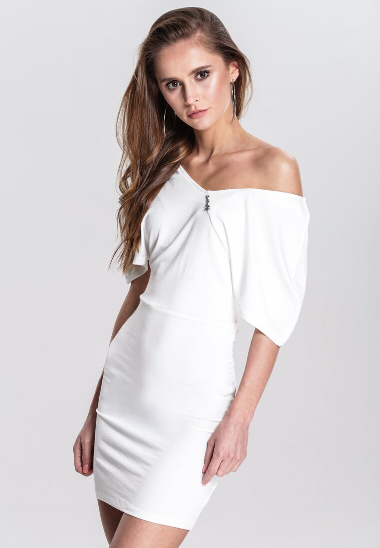 Biała Sukienka Aptness