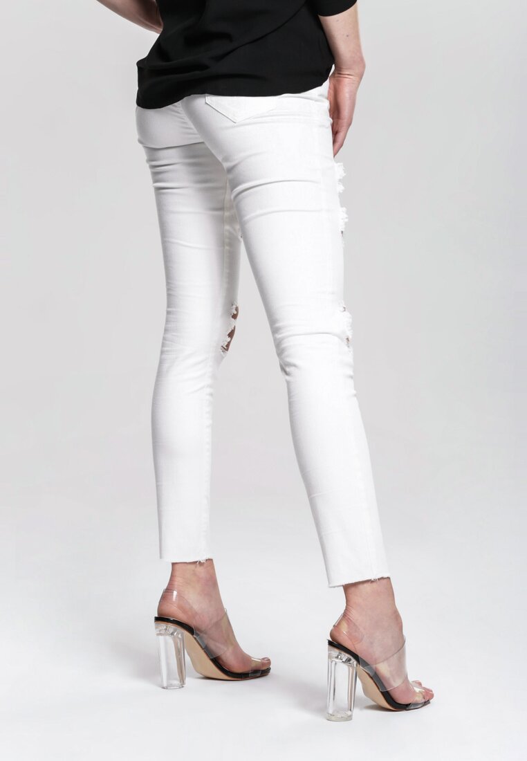 Białe Spodnie Wholesome