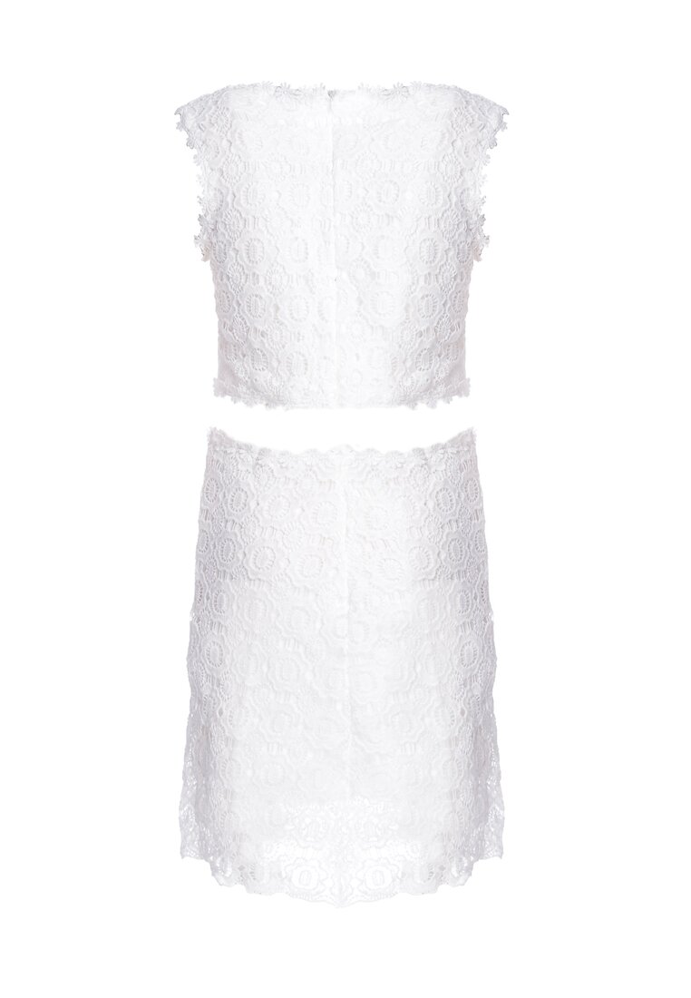 Biała Sukienka Keenly