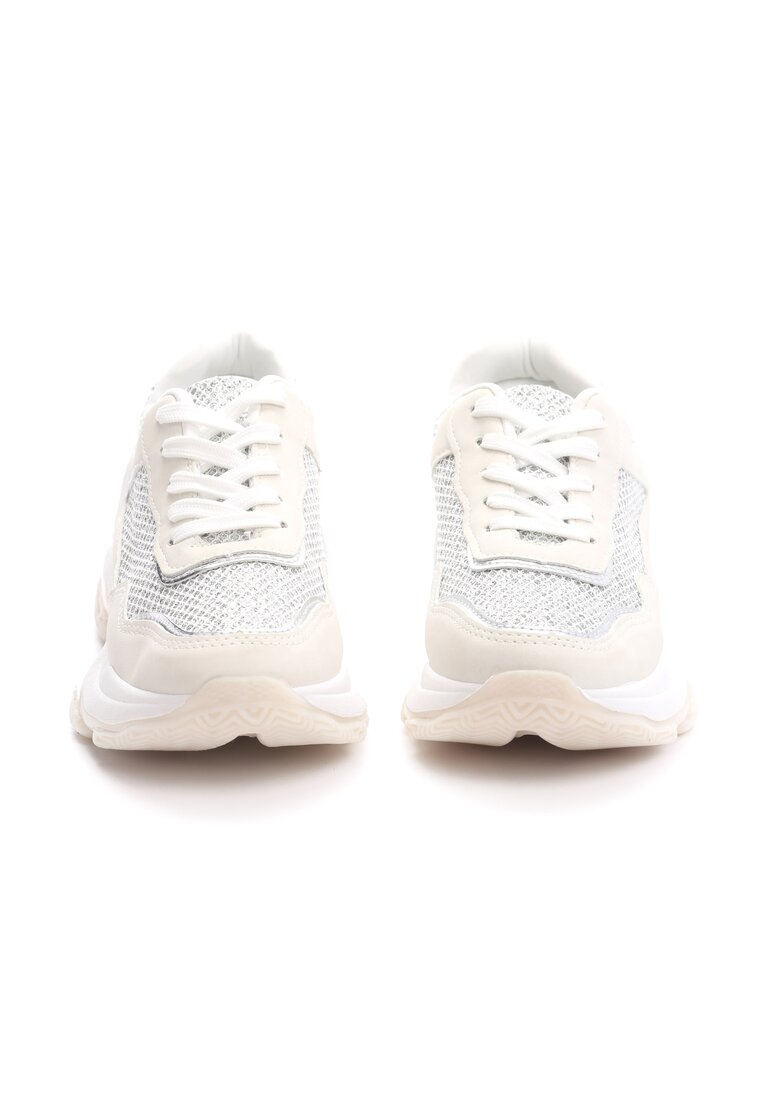 Białe Sneakersy Silver Linings