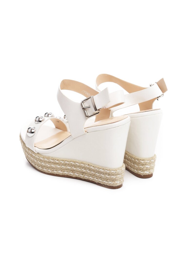 Białe Sandały Beauty