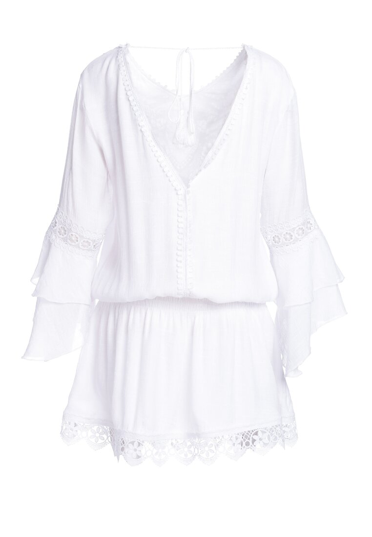 Biała Sukienka Cyclamen