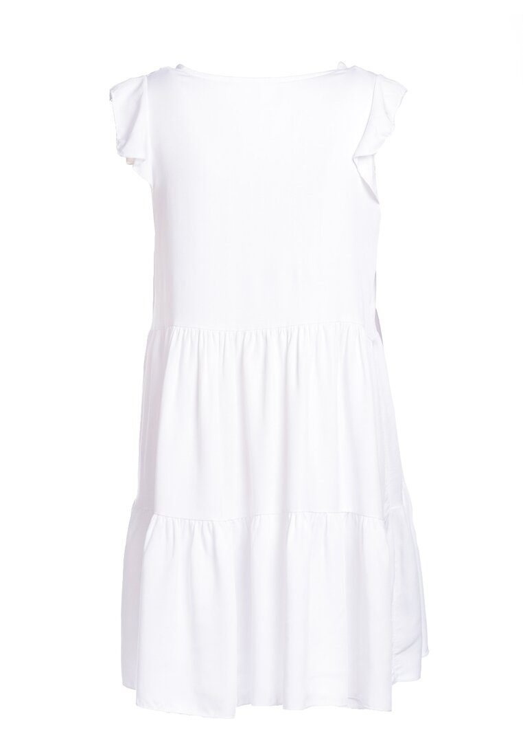 Biała Sukienka Undeceive