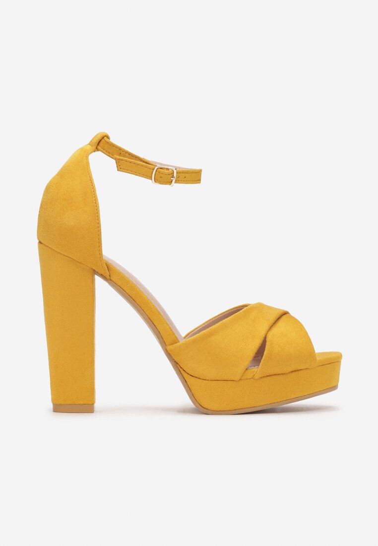 Żółte Sandały Ask For