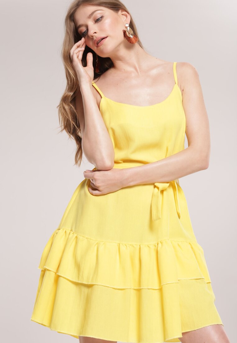 Żółta Sukienka Calmer
