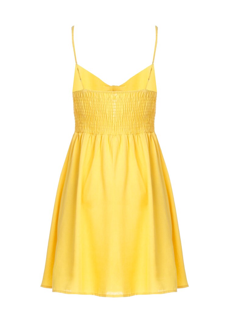 Żółta Sukienka Undersel