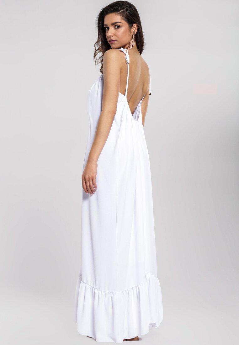 Biała Sukienka Sense Of Beauty