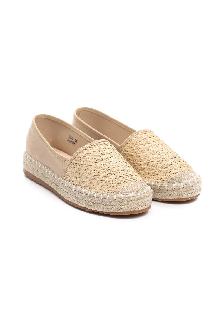 Beżowe Espadryle Tremble Dance