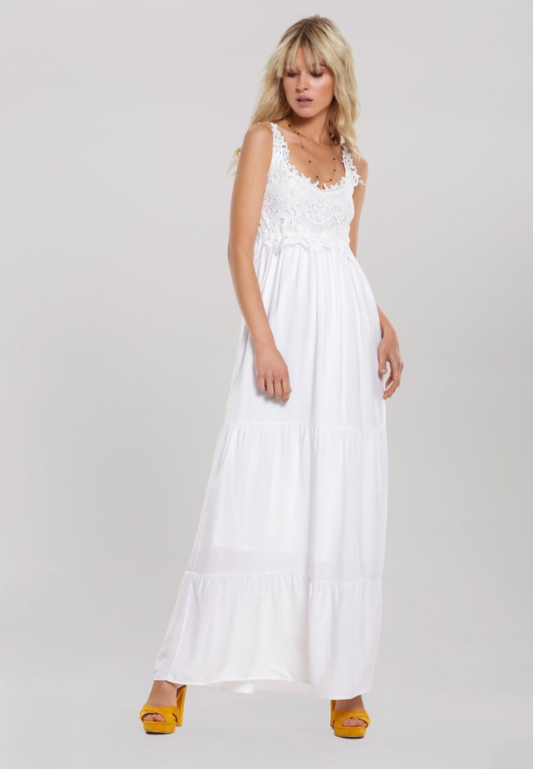 Biała Sukienka Foxtrot