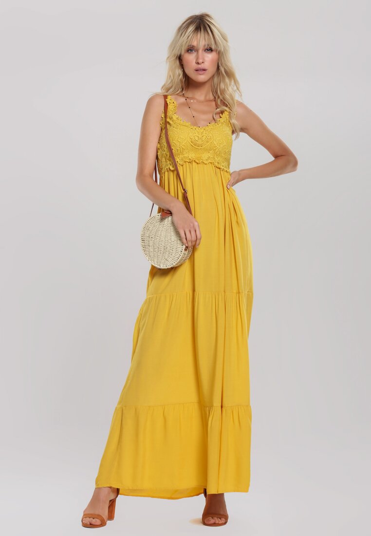 Żółta Sukienka Foxtrot