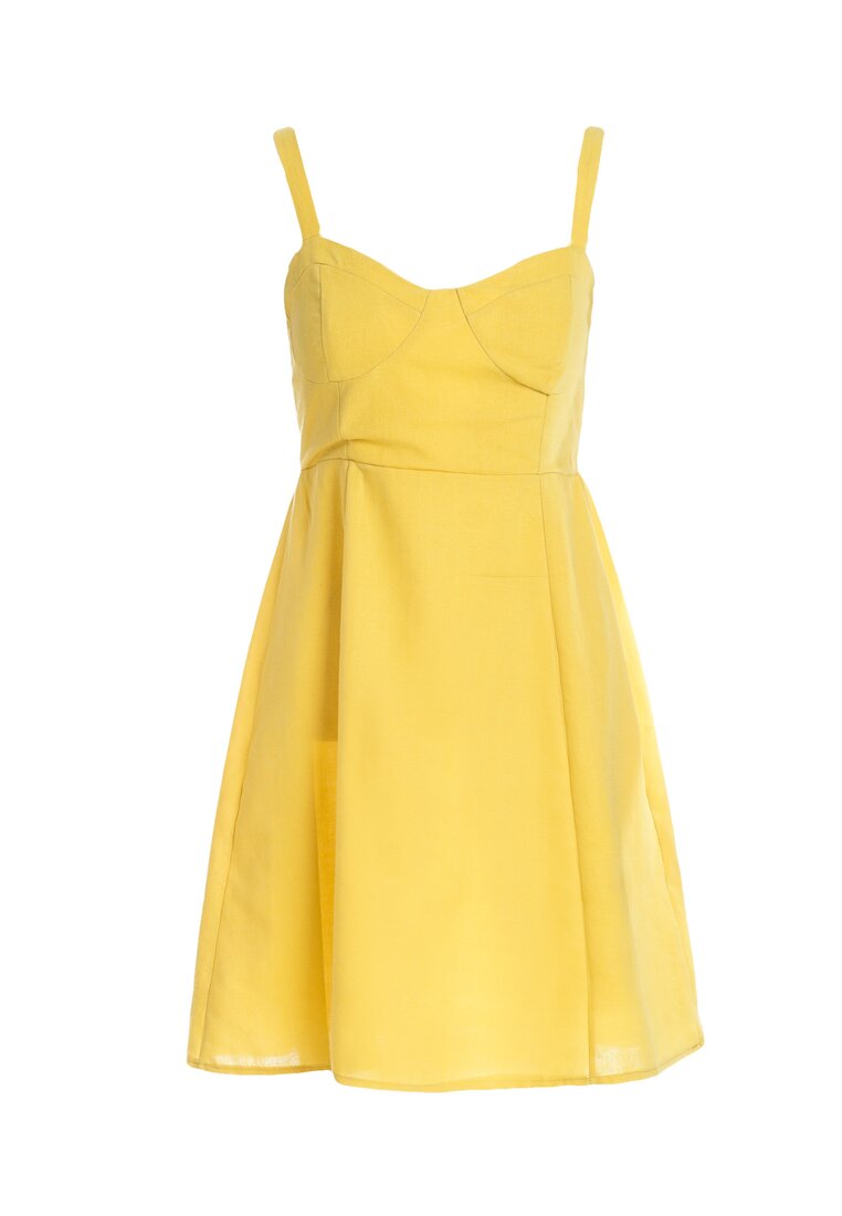 Żółta Sukienka Fandango