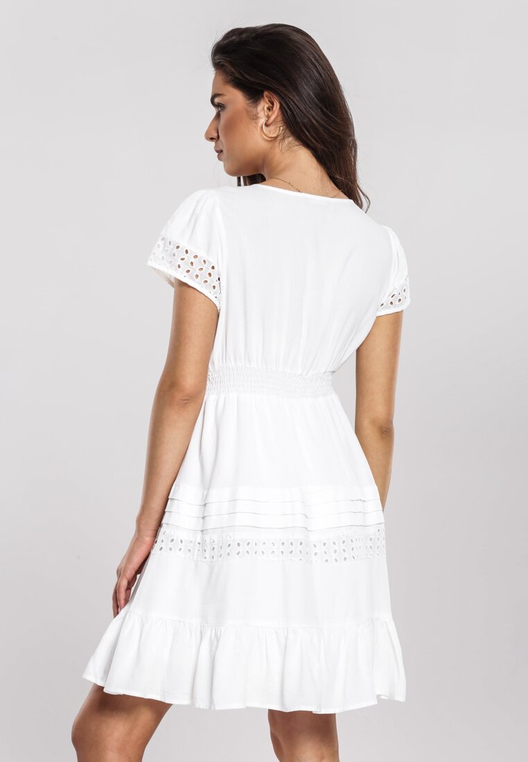 Biała Sukienka Intermit