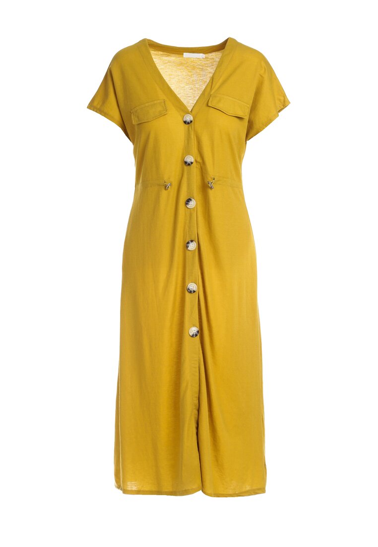 Żółta Sukienka Obstructor