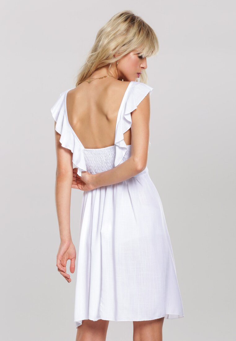 Biała Sukienka Incandessence