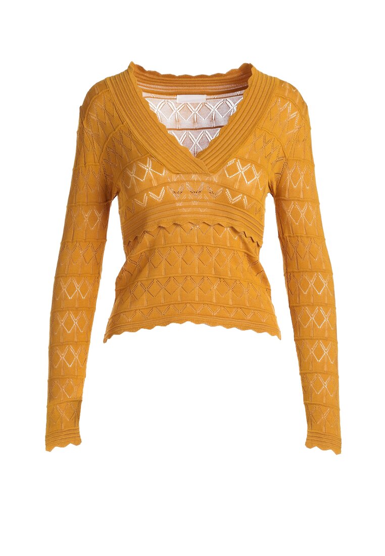 Żółty Sweter Malaya