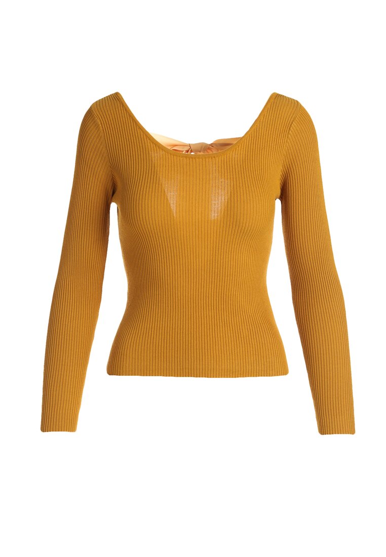 Żółty Sweter Milan