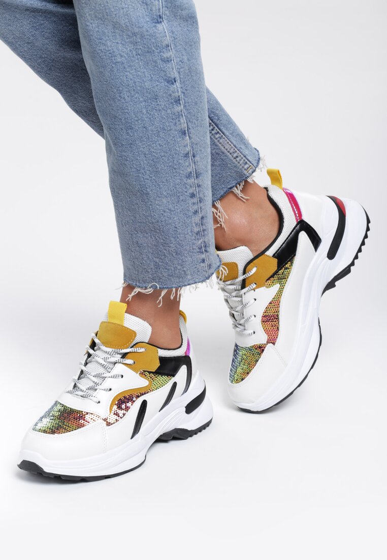 Białe Sneakersy Gaillardia