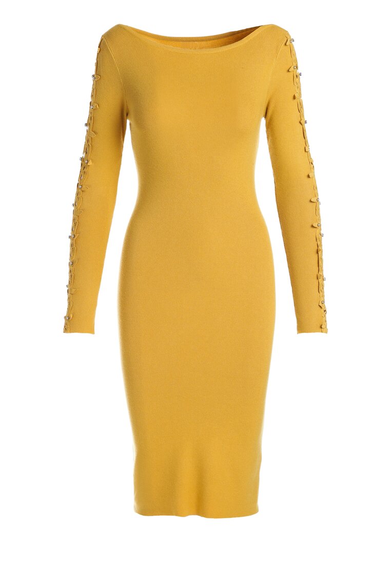 Żółta Sukienka Odette
