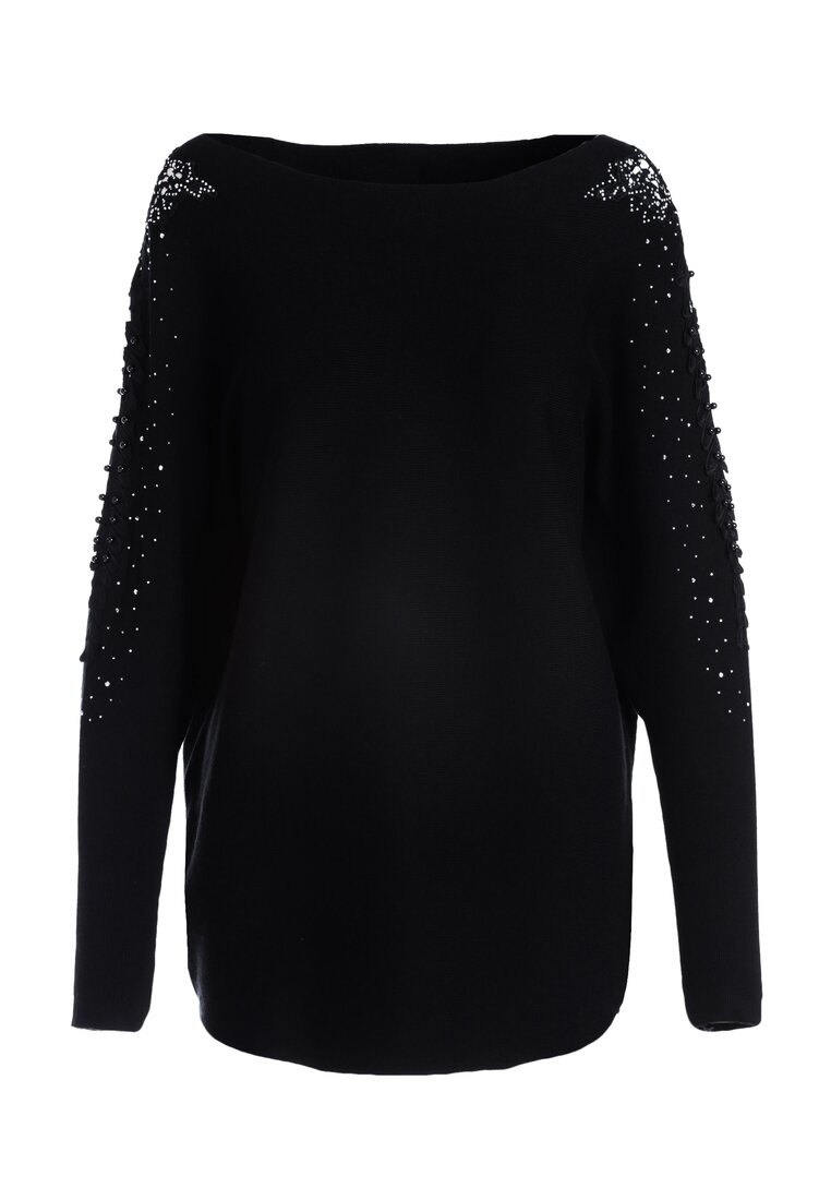 Czarny Sweter Lina