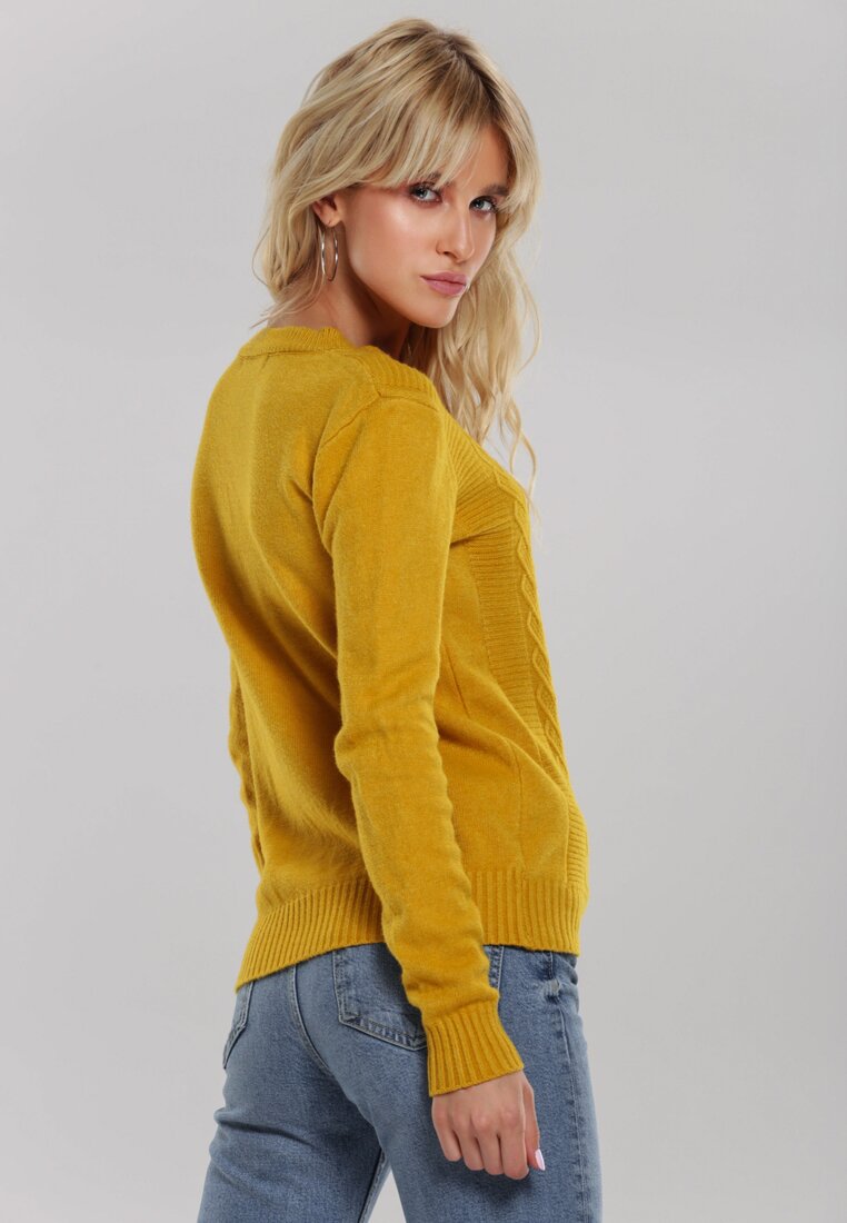 Żółty Sweter Banyan