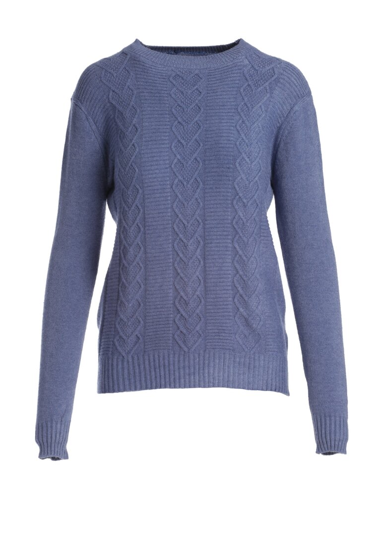 Niebieski Sweter Banyan