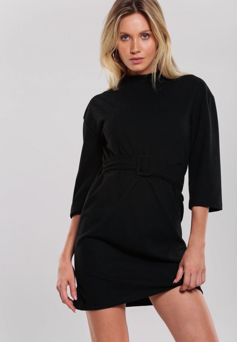 Czarna Sukienka Timbrel