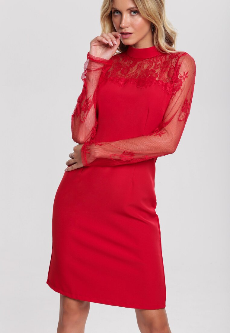 Czerwona Sukienka Ardleigh