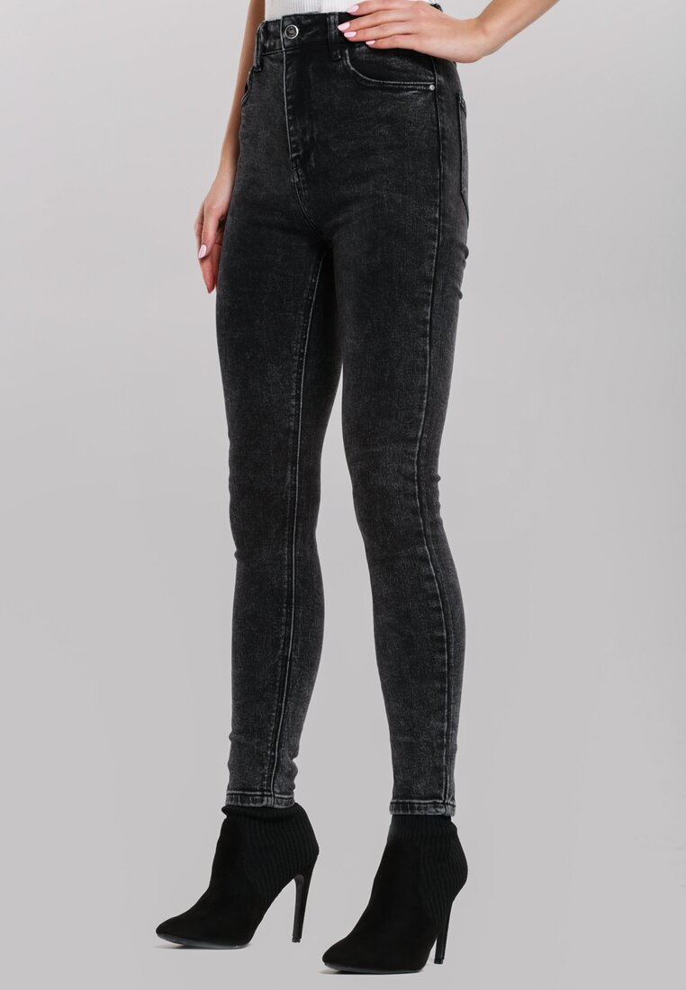 Czarne Jeansy Hillrise