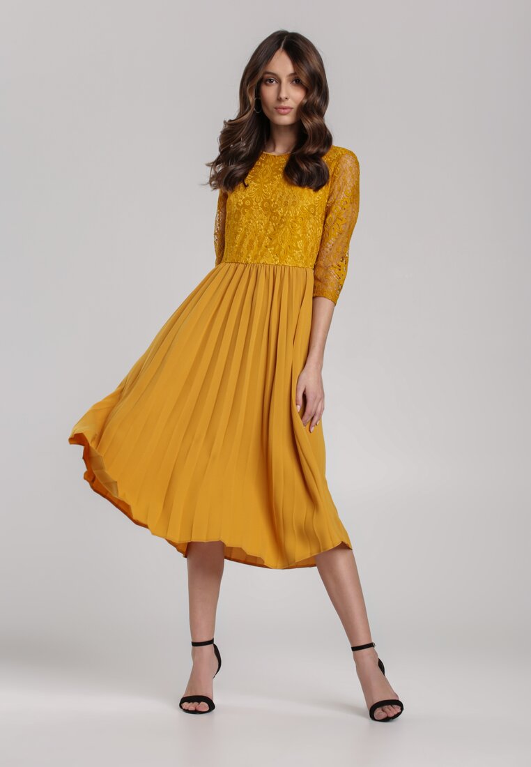 Żółta Sukienka Cavaillon