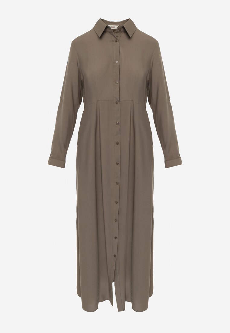 Ciemnozielona Sukienka Hillcrest