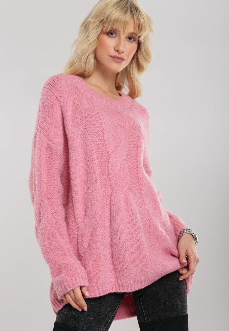 Różowy Sweter Rosedale