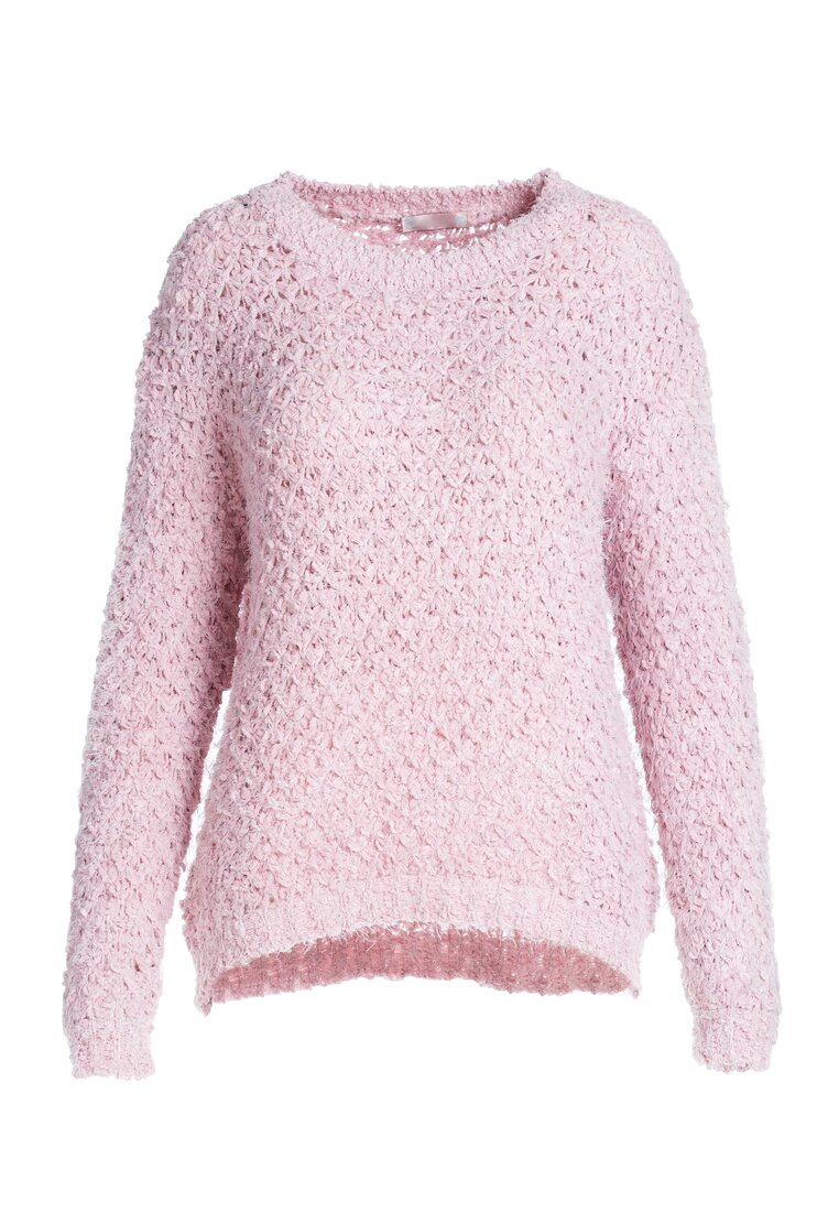 Różowy Sweter Amalie