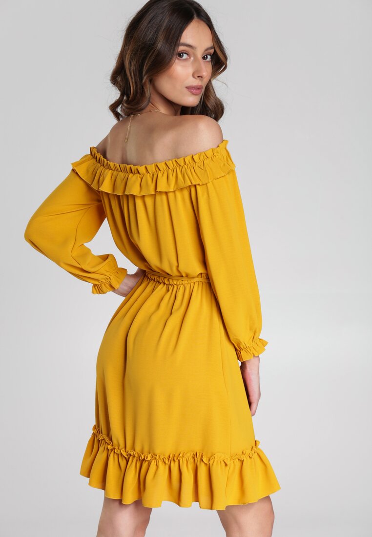 Żółta Sukienka Zunairah