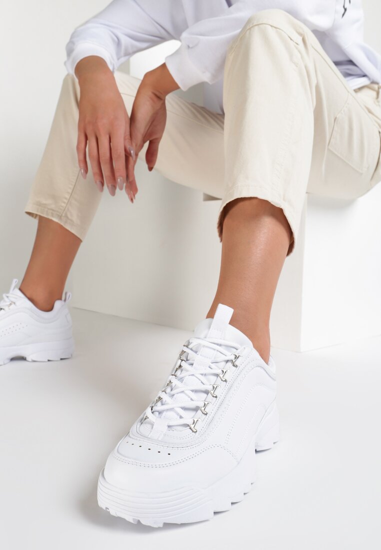 Białe Sneakersy Inaaya
