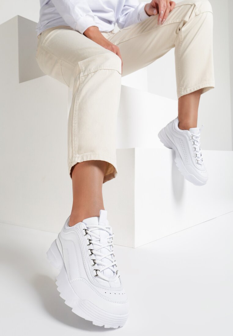Białe Sneakersy Inaaya