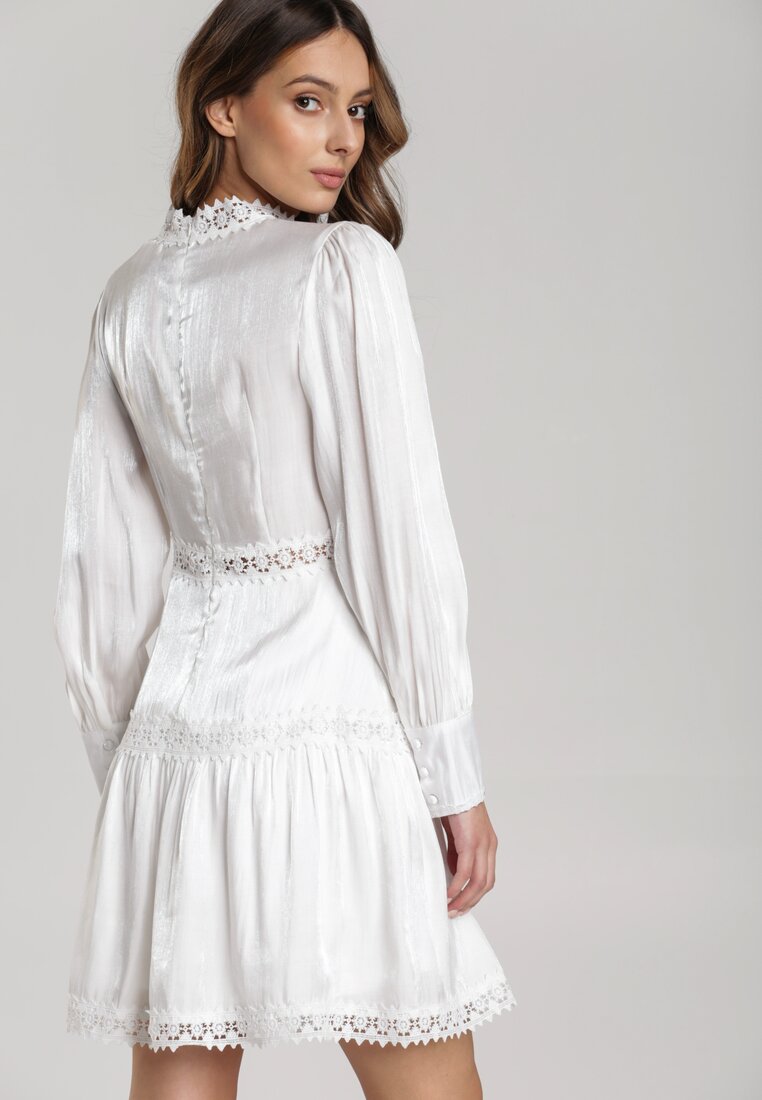 Biała Sukienka Jetta