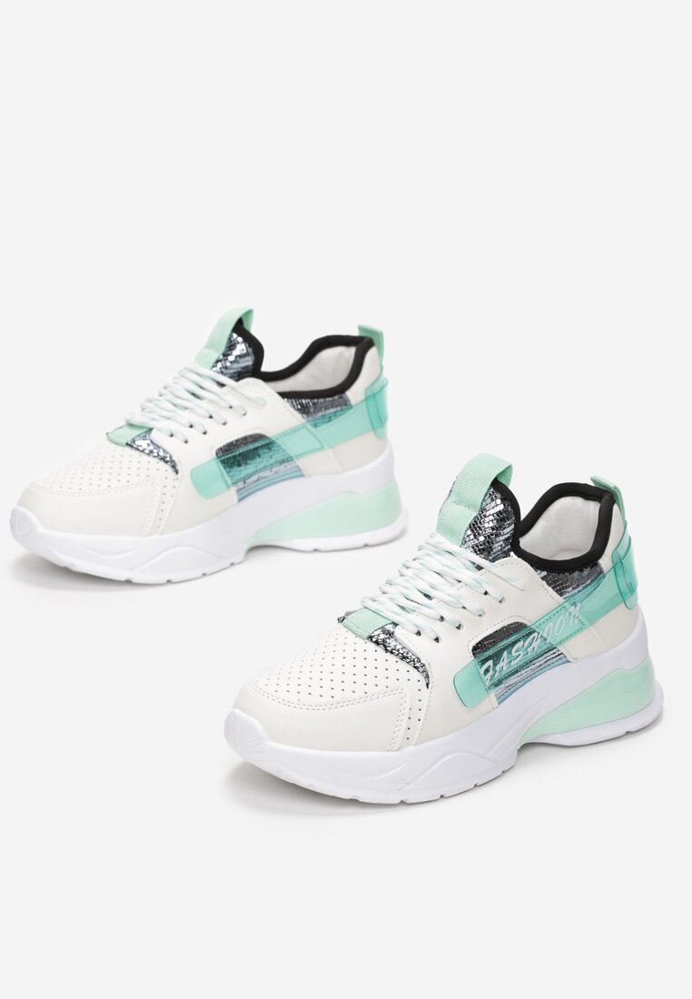 Zielone Sneakersy Pholebis