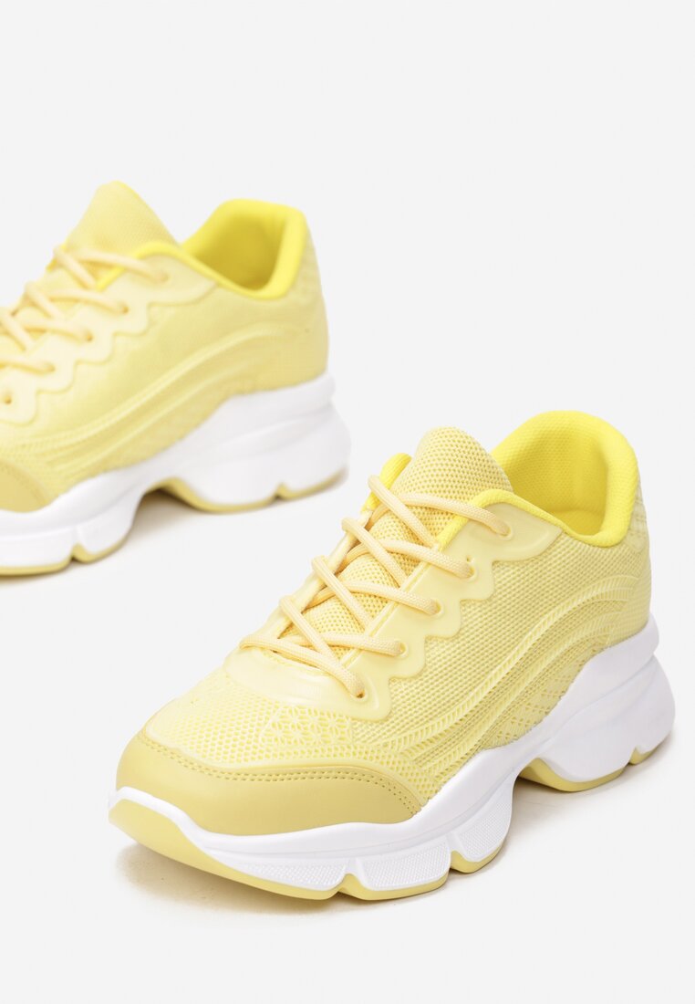 Żółte Sneakersy Eidothea