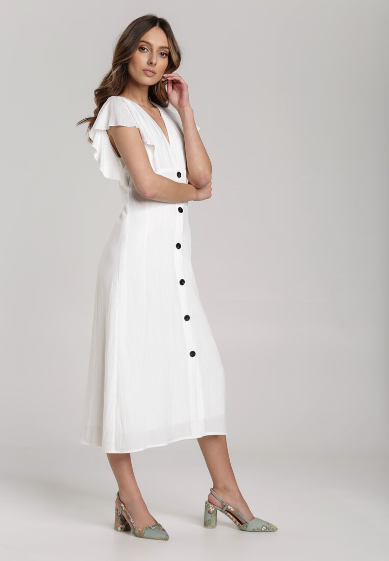 Biała Sukienka Elithei